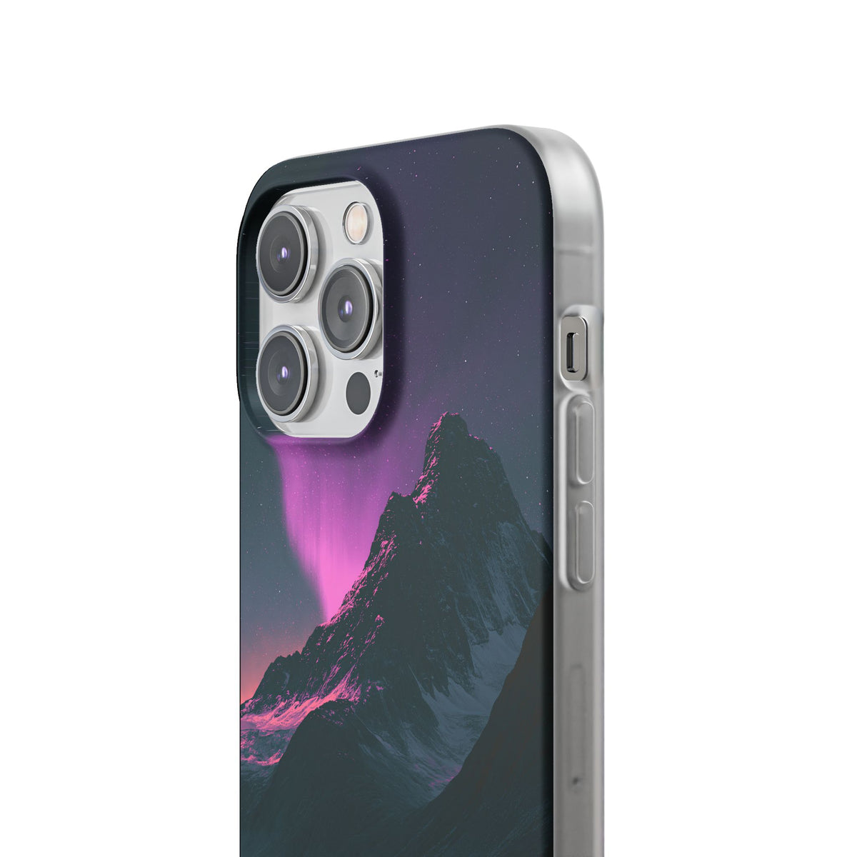 Arctic Aurora Summit · Lite Phone Case for iPhone ·  Black