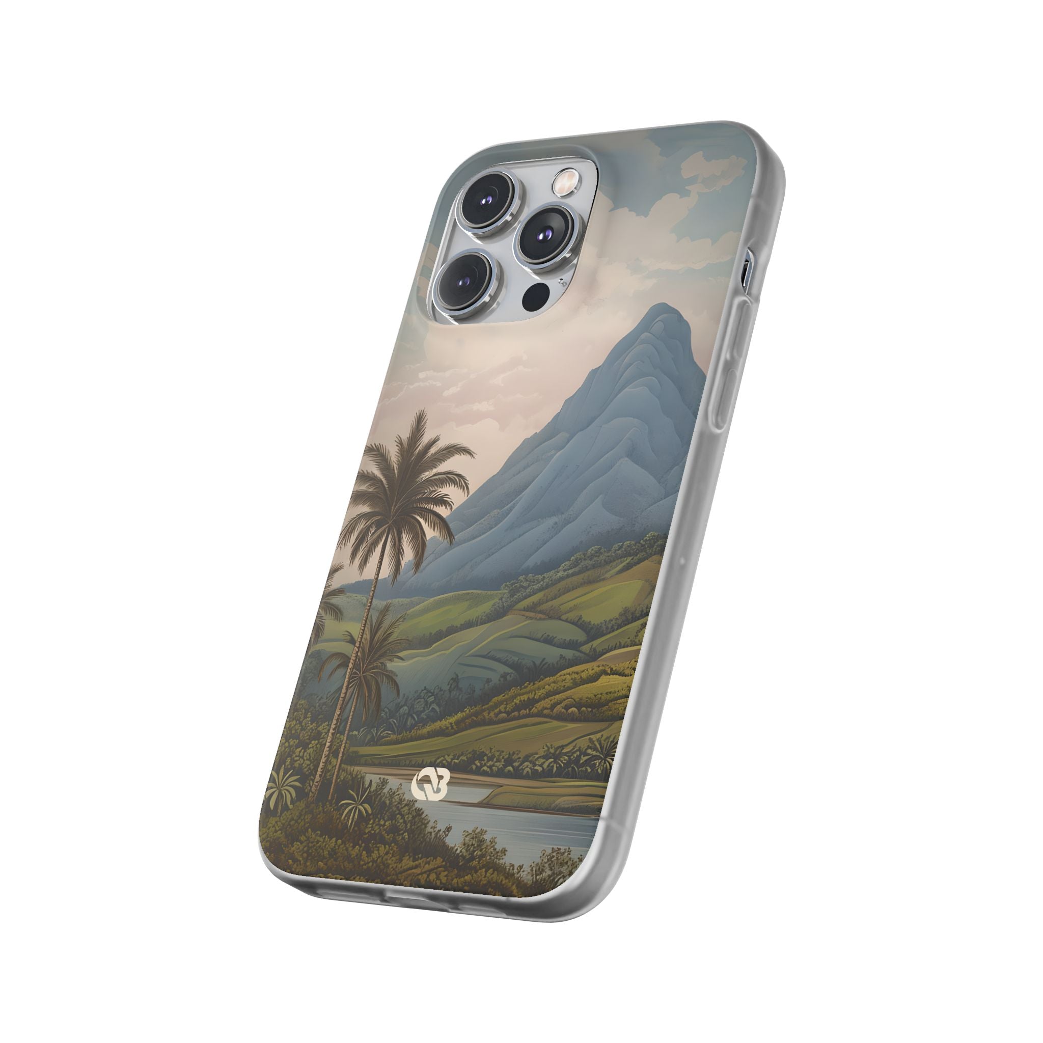 Azure Mountain Vista · Soft Custodia per iPhone