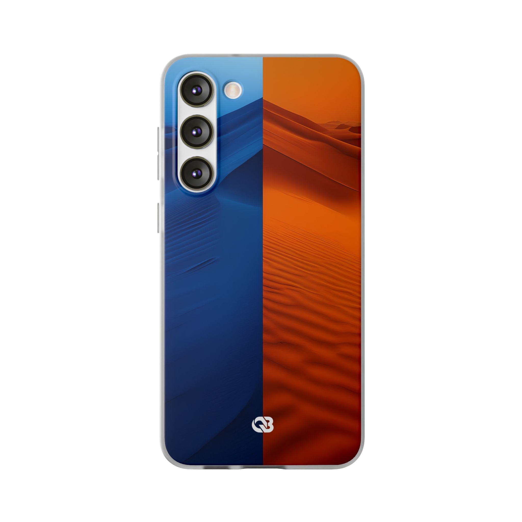 Split Dune Horizon · Soft Phone Case for Samsung