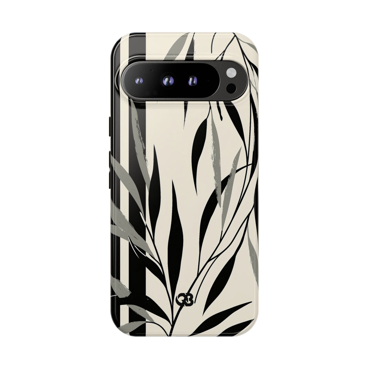 Linear Willow Study · Tough Phone Case for Pixel ·  Beige