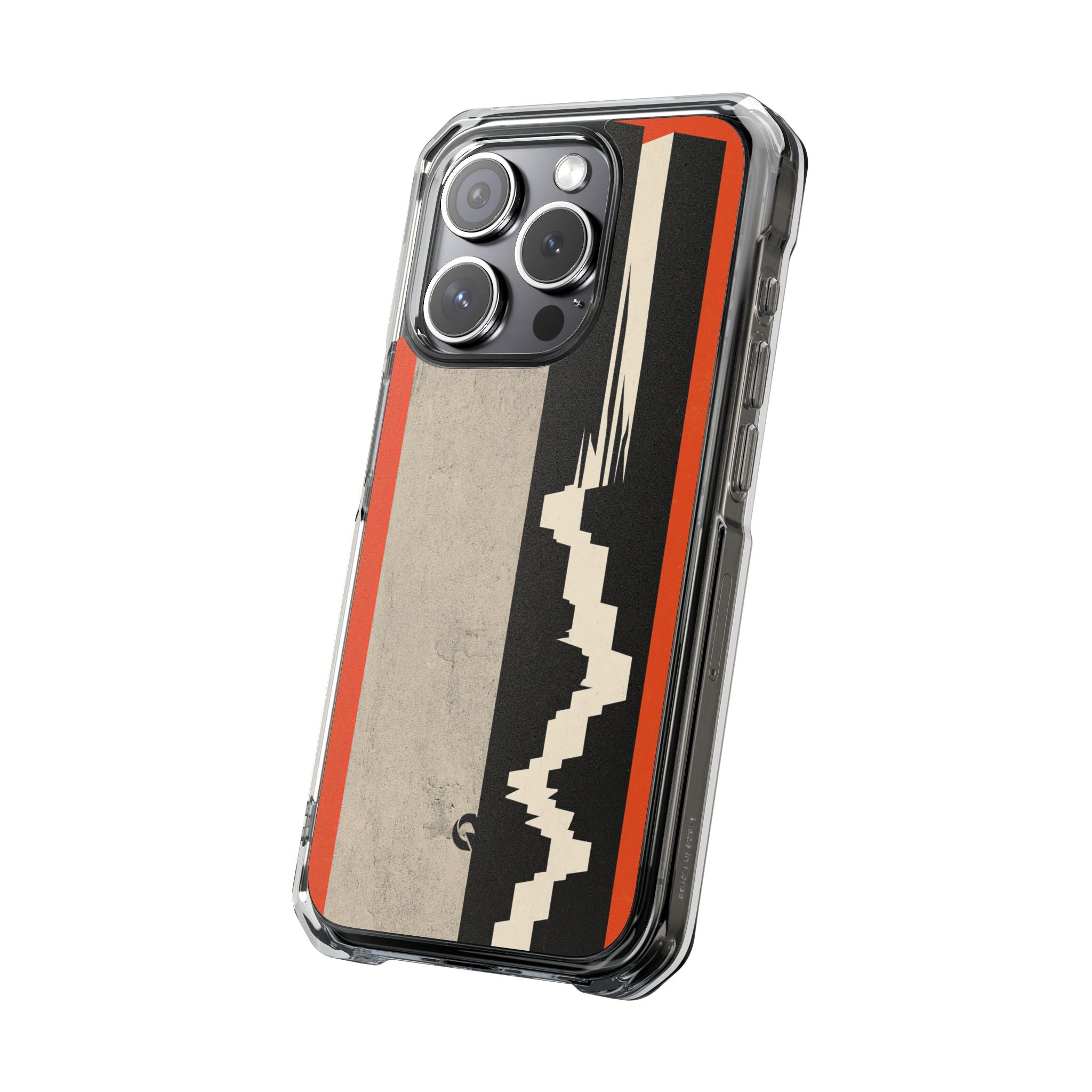 Orange Impact MagSafe Phone Case for iPhone - Orange Monolith Rift