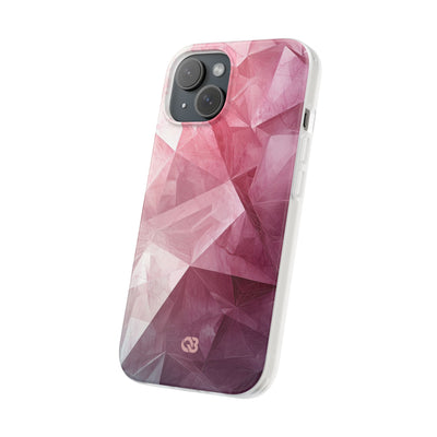 Shattered Rose Shards · Soft Phone Case for iPhone
