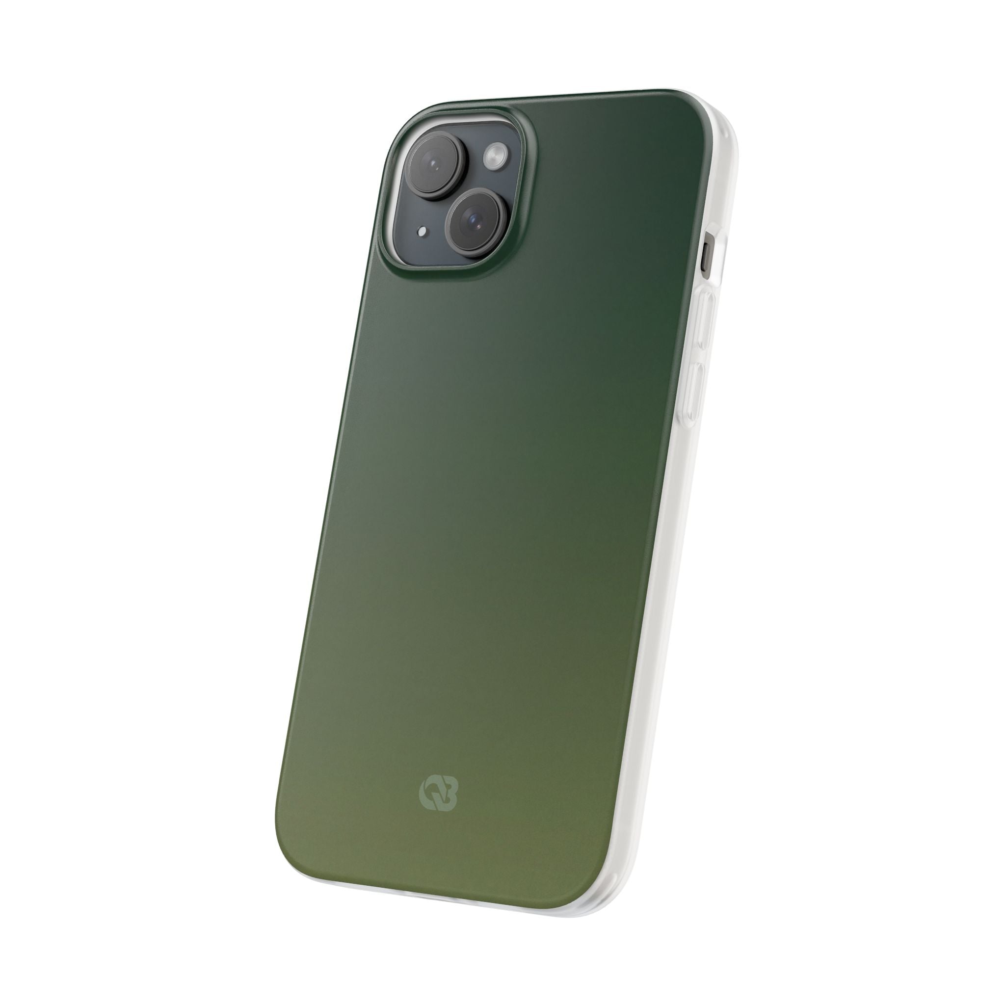 Green Lite Phone Case for iPhone - Shadow Moss Grain