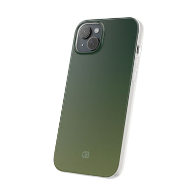 Green Lite Phone Case for iPhone - Shadow Moss Grain