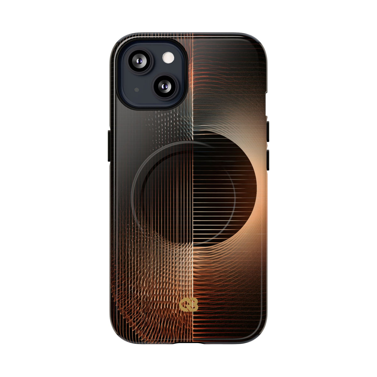 Amber Meridian · Tough 2.0 Magnetic Phone Case for iPhone · Black