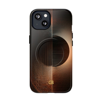 Amber Meridian · Tough 2.0 Magnetic Phone Case for iPhone · Black