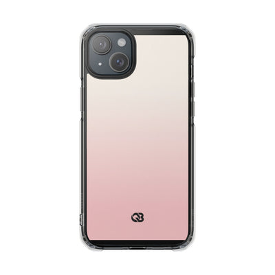 Blush Horizon · Clear Impact Magnetic Phone Case for iPhone ·  Pink