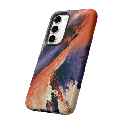 Solar Aura Drift · Tough Phone Case for Samsung · Orange