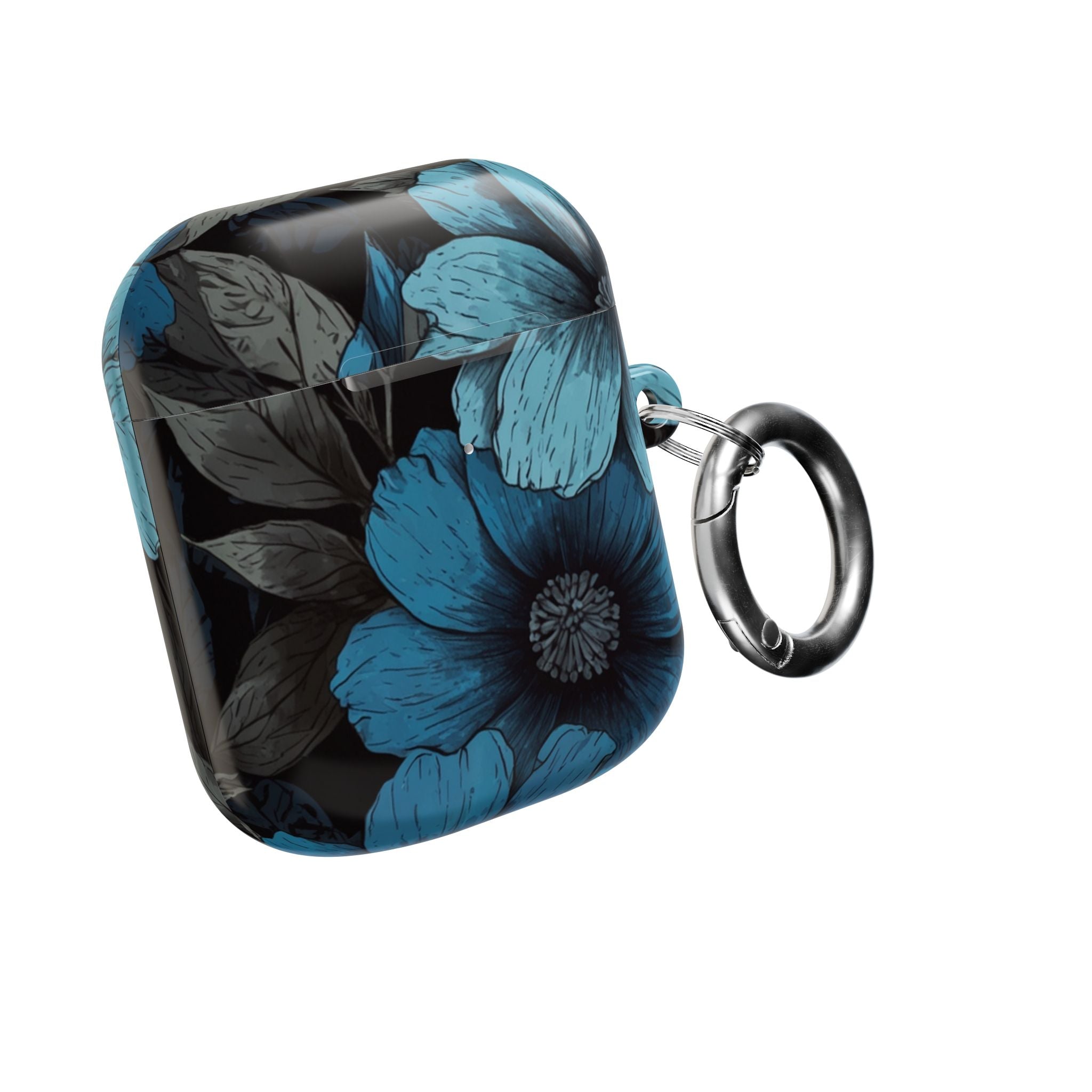 Blue Petal Bloom - AirPods Case