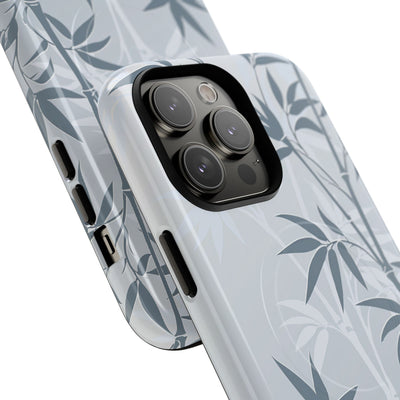 Blue Tough 2.0 Magsafe Phone Case for iPhone - Slate Bamboo Shadow