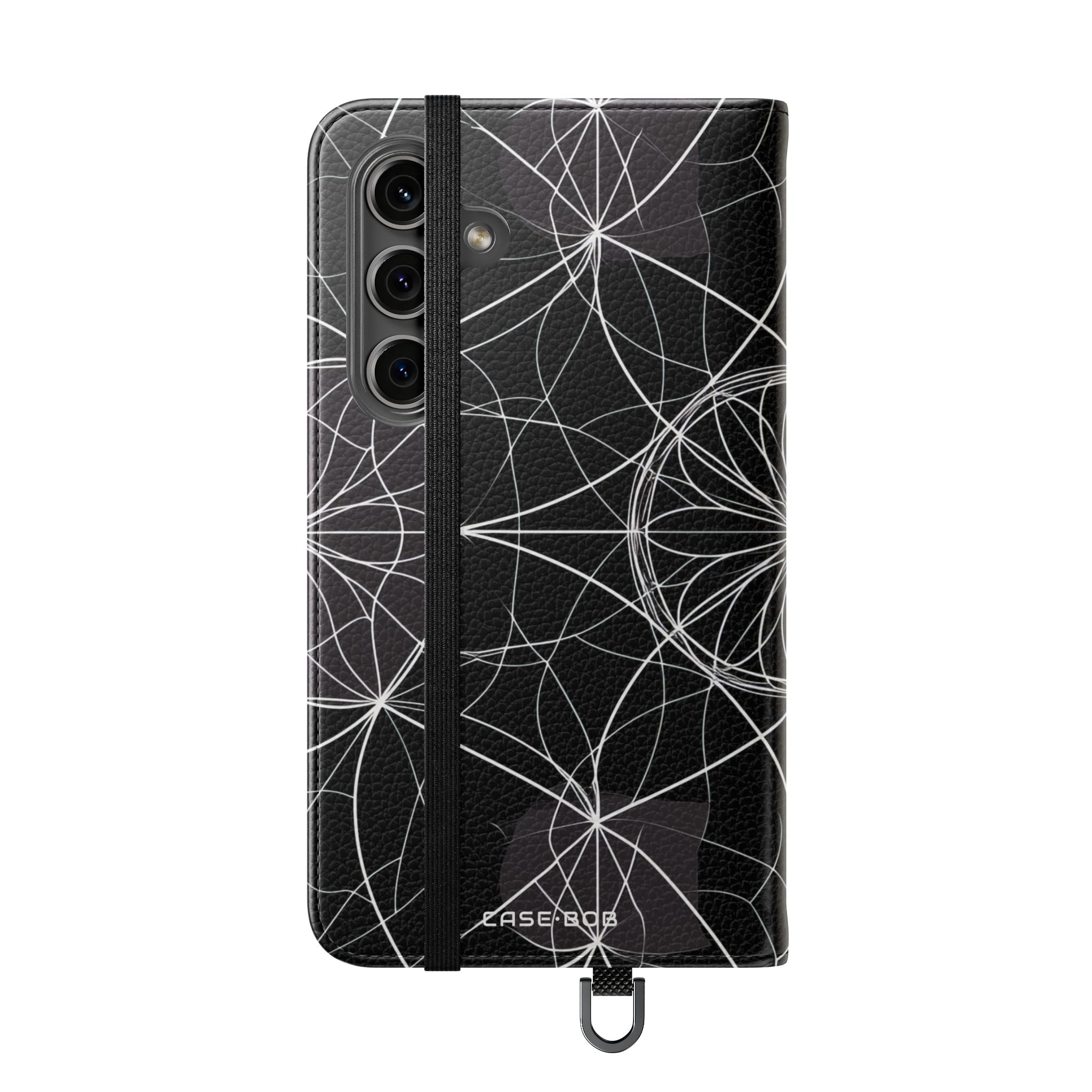 Witte Mandala Stralings - Samsung S24 Case - Portemonnee