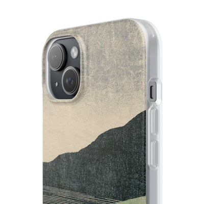 Green Lite Phone Case for iPhone - Moss Ridge Grain