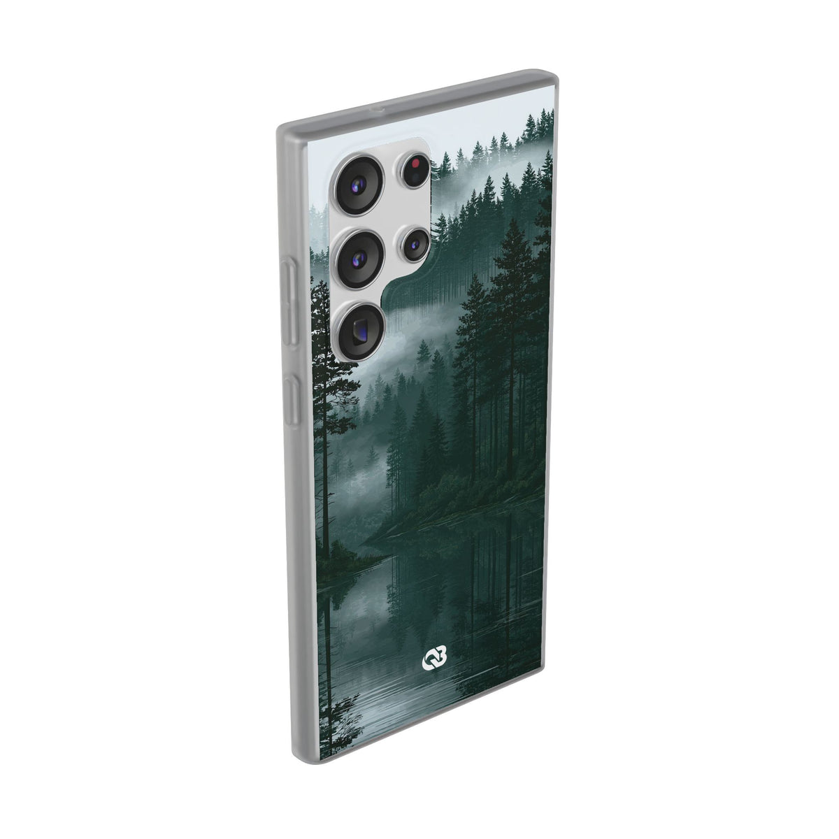 Misty Pine Reflections · Lite Phone Case for Samsung · Green