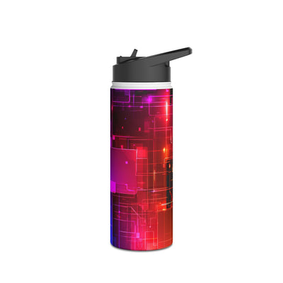 Spectral Circuit Grid · Insulated Water Bottle · Black