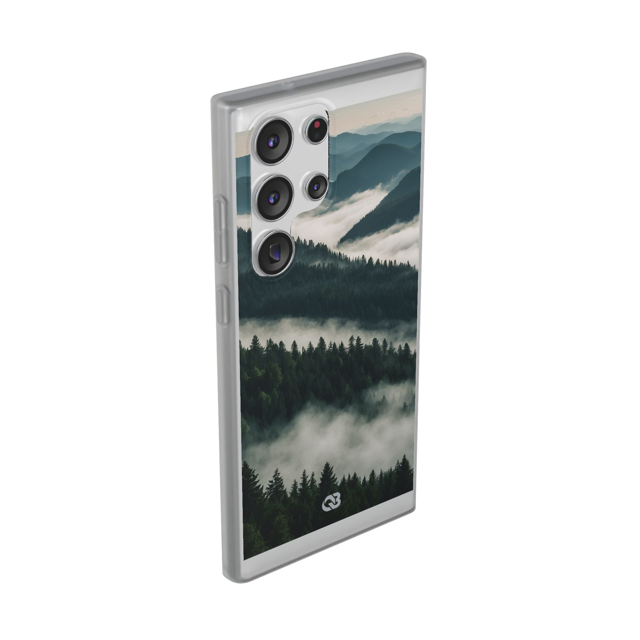 Misty Pine Peaks · Soft Phone Case for Samsung