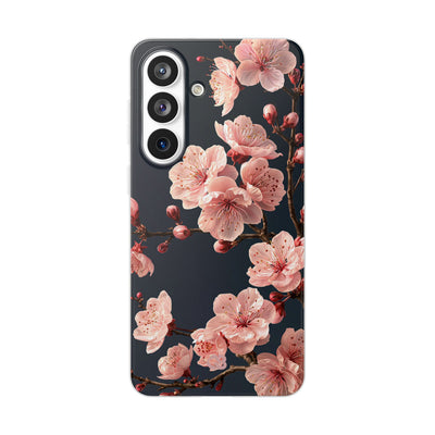 Midnight Sakura Bloom · Lite Phone Case for Samsung · Pink