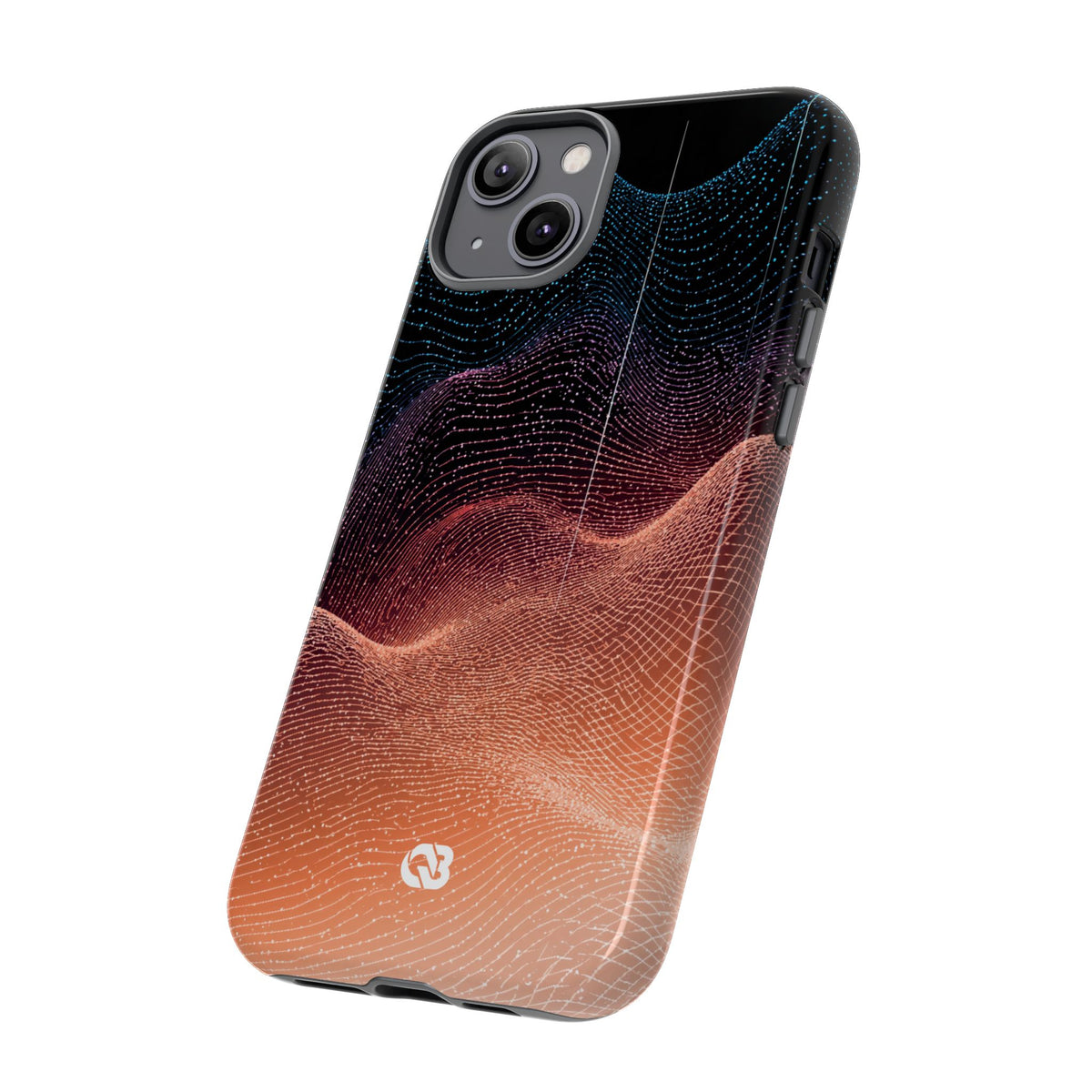 Spectral Elevation · Tough Phone Case for iPhone · Orange