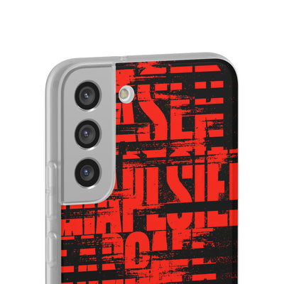 Crimson Redaction · Lite Phone Case for Samsung · Black