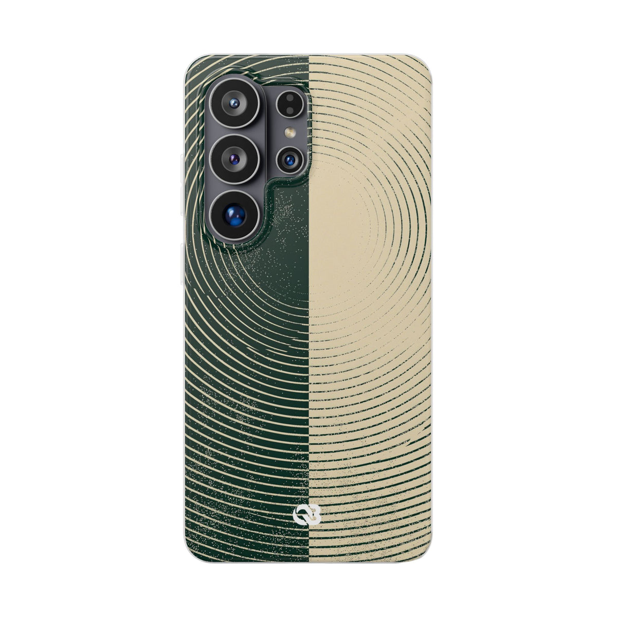 Concentric Duality · Lite Phone Case for Samsung · Green