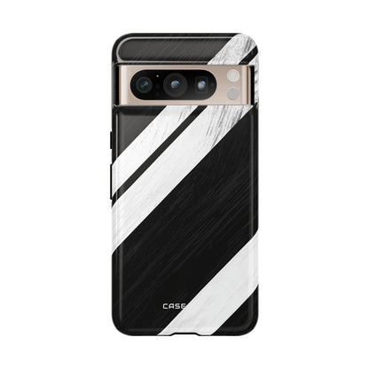 Distressed Stripe Motion Google Pixel 8 Pro Case - Tough