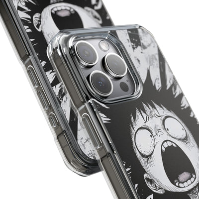 Chaotic Monochrome Scream · Impact Magsafe