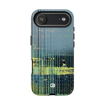 Acid Raster Circuit · Tough Phone Case for iPhone · Teal