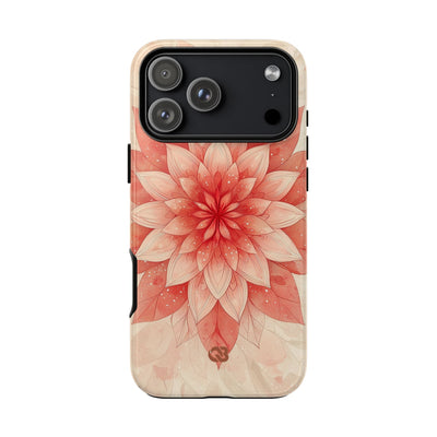 Coral Layered Bloom · Tough Coque de téléphone pour iPhone