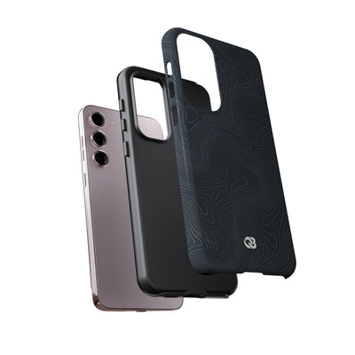 Obsidian Elevation · Tough Phone Case for Samsung · Black