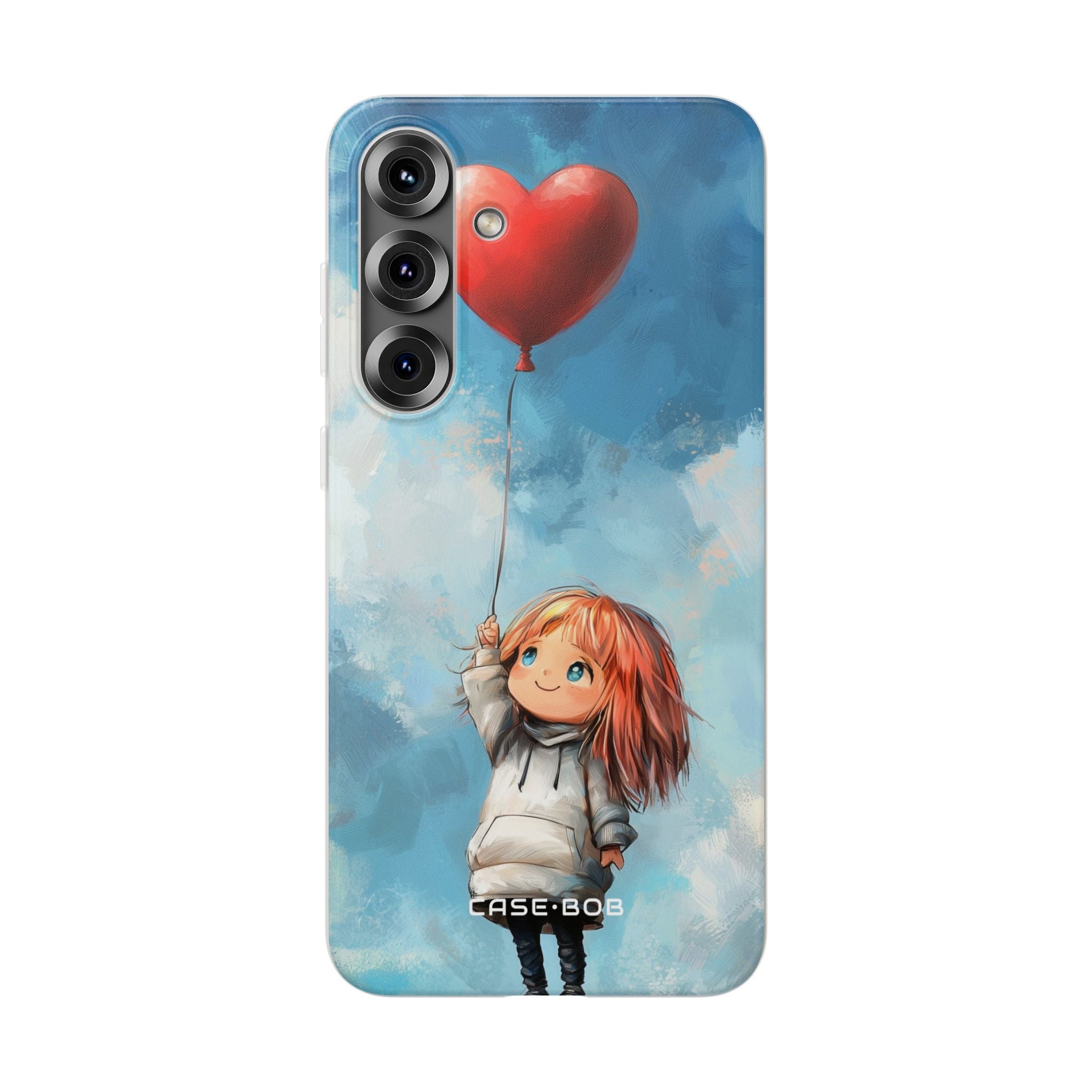 Heart Balloon Whimsy Samsung S25 Plus Case - Soft