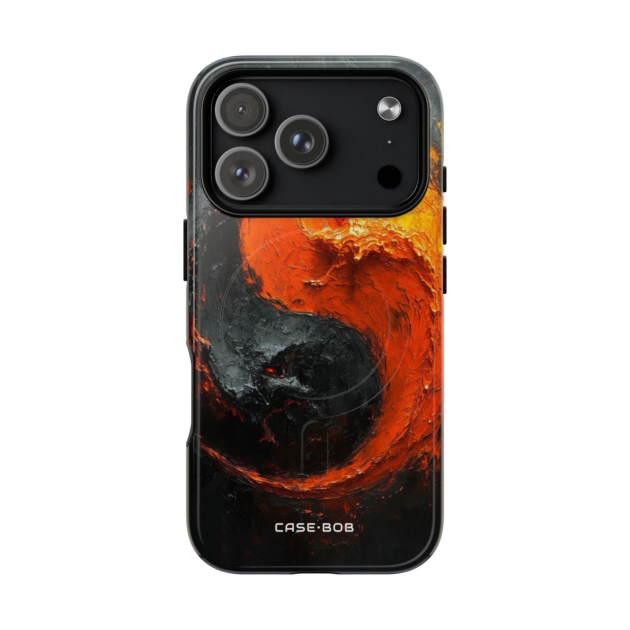 Molten Yin-Yang iPhone 17 Pro Case - Tough+ - CASE•BOB