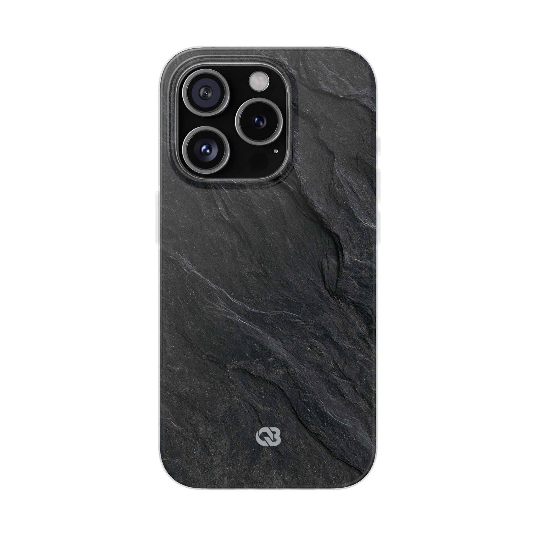 Black Lite Phone Case for iPhone - Midnight Slate Ridge
