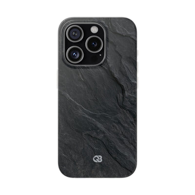 Black Lite Phone Case for iPhone - Midnight Slate Ridge