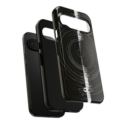 Black Tough Phone Case for Google Pixel - Obsidian Orbital Signal
