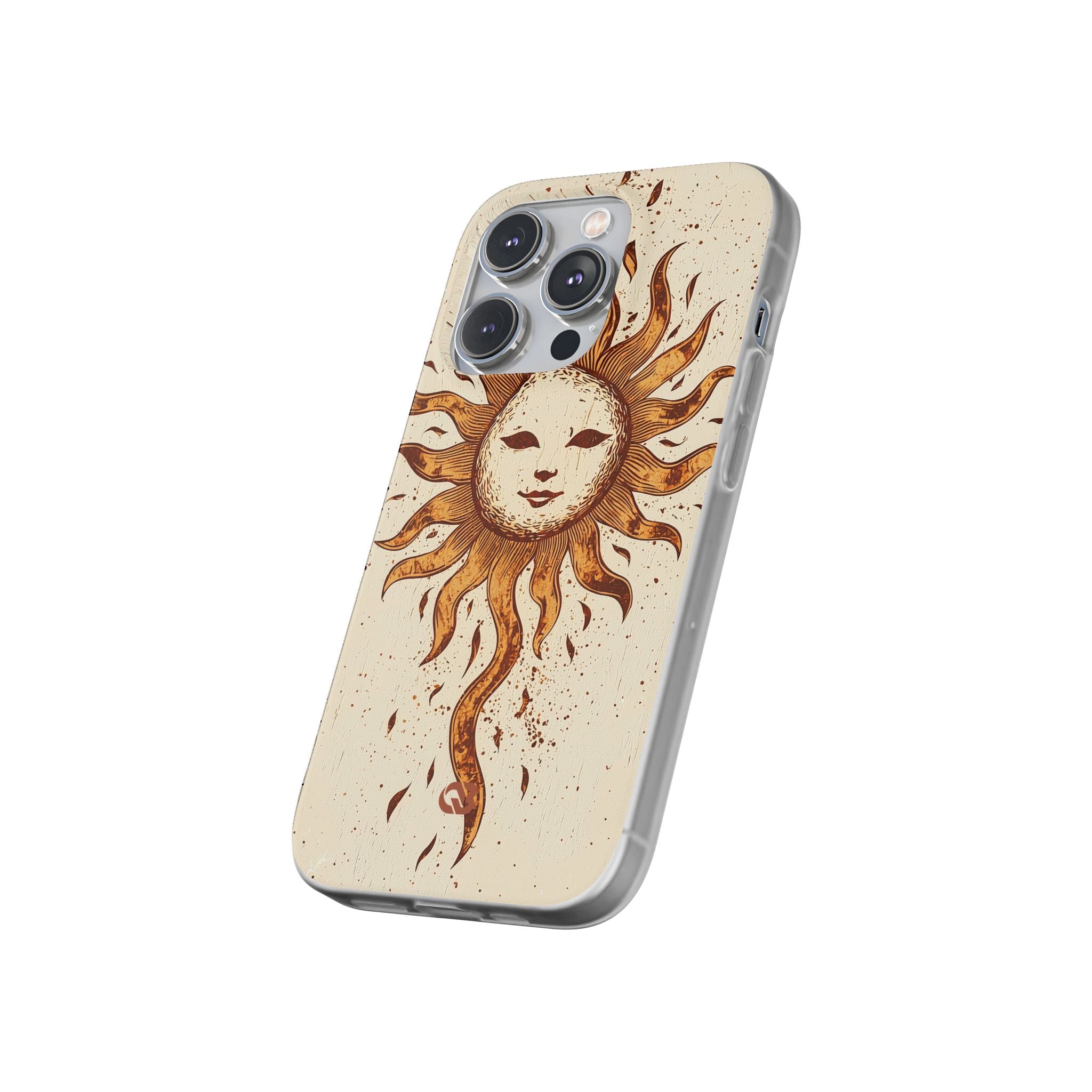 Ρουστίκ Ηλιακή Μάσκα · Soft Θήκη για iPhone