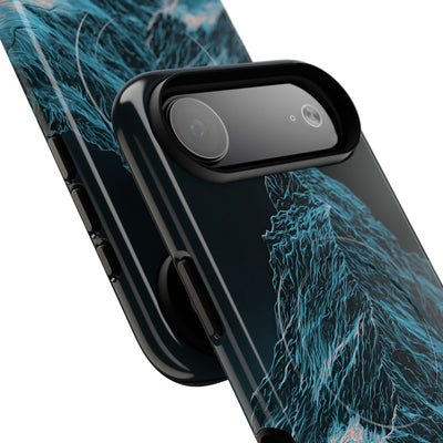 Glacial Alpine Peak · Tough 2.0 Magnetic Phone Case for iPhone · Blue