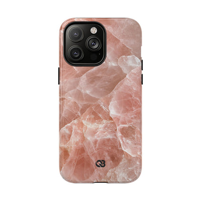 Rose Quartz Facet · Tough 2.0 Magnetic Phone Case for iPhone · Pink
