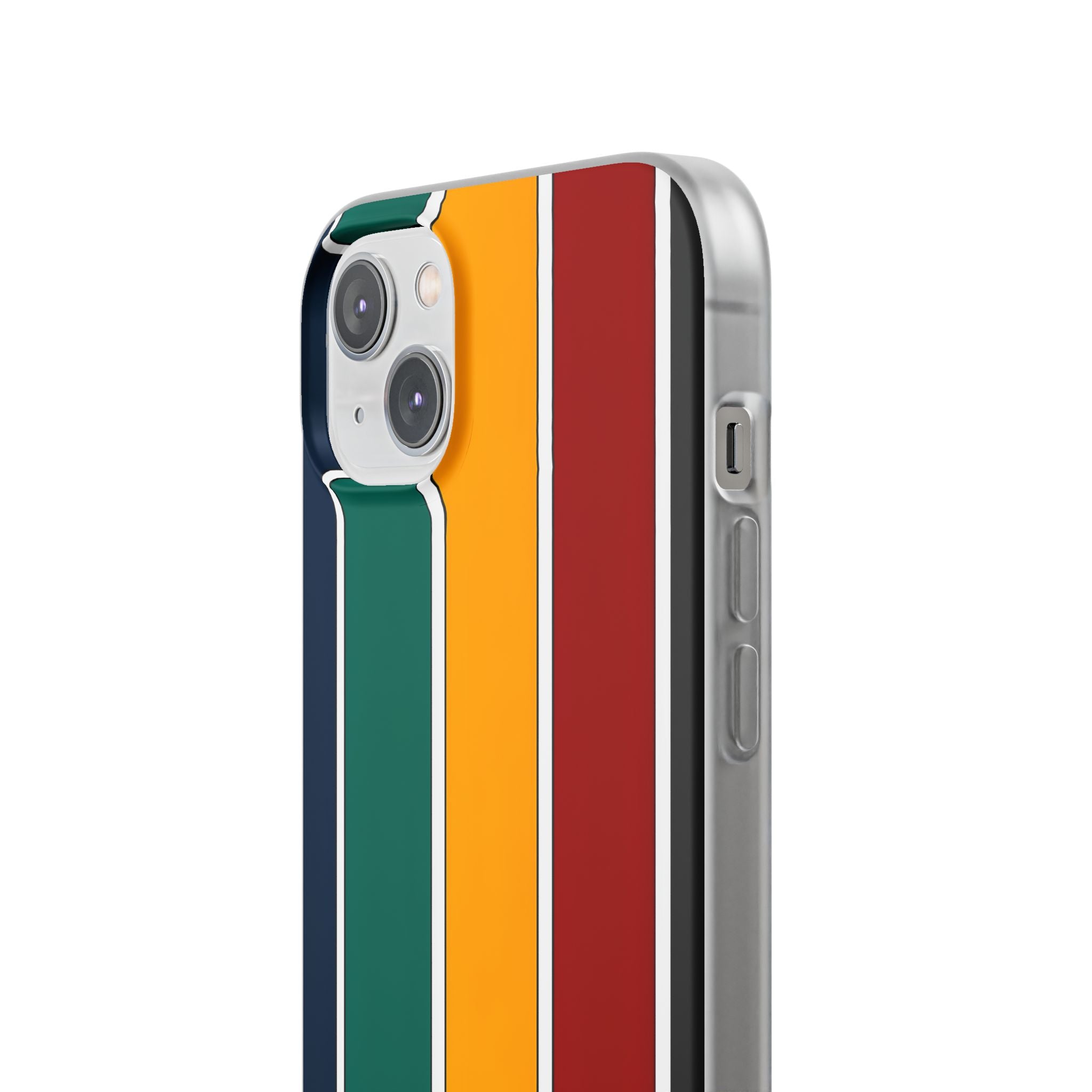 Retro Racing Bars · Soft Phone Case for iPhone