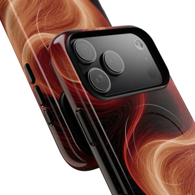 Solar Ember Flow · Tough 2.0 Magnetic Phone Case for iPhone · Orange