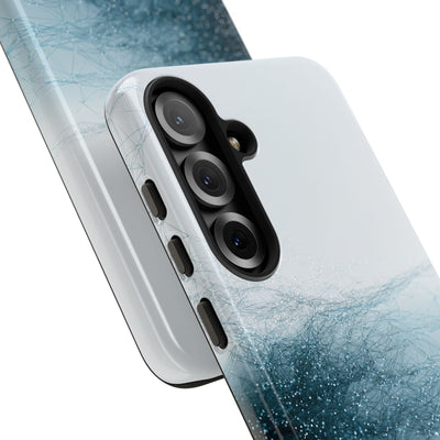 Teal Tough Phone Case for Samsung - Arctic Pulse Mesh