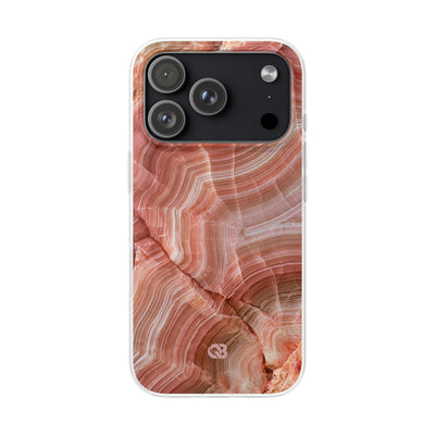 Blushing Rose Strata · Lite Phone Case for iPhone ·  Pink