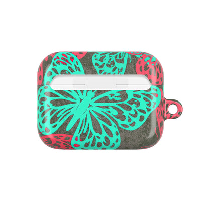 Electric Papillon · Hard Case for AirPods & AirPods Pro · Pink