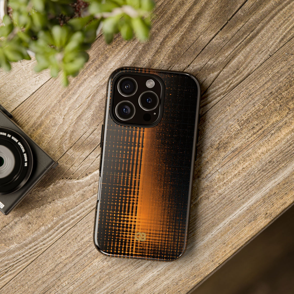 Amber Frequency · Tough Phone Case for iPhone · Orange