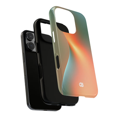 Radiant Contour · Tough Phone Case for iPhone · Orange