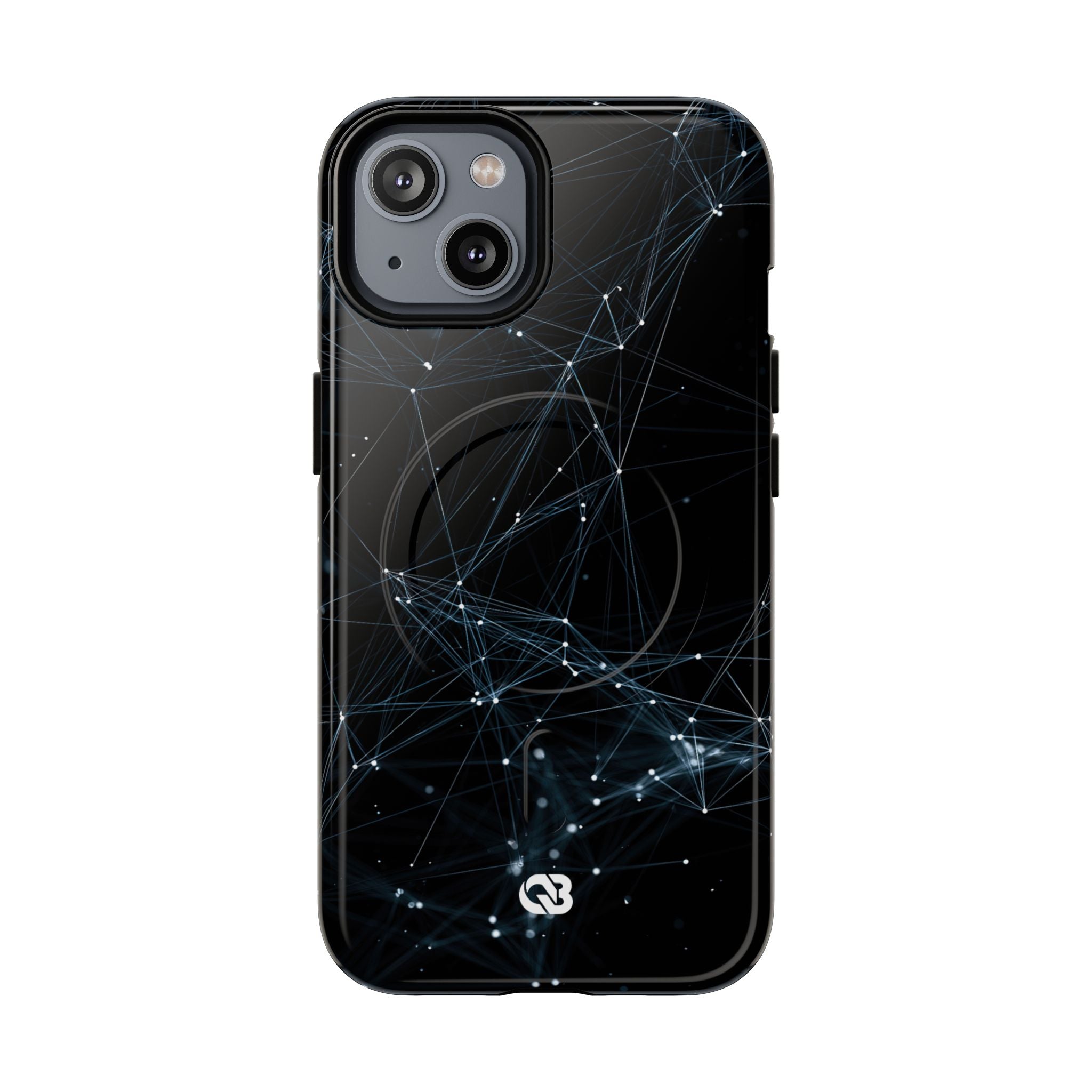 Black Tough 2.0 Magsafe Phone Case for iPhone - Arctic Neural Mesh