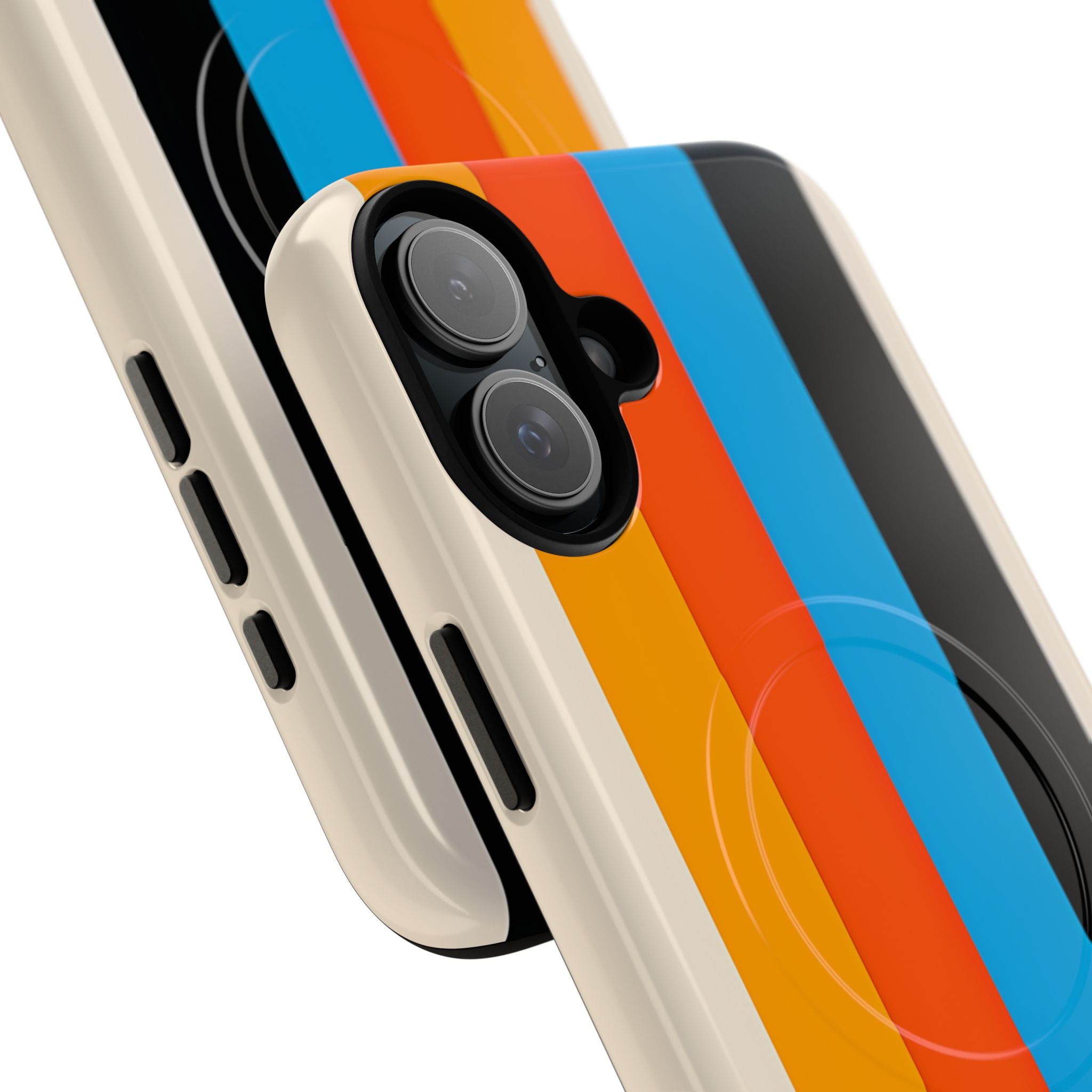 Vivid Stripe Harmony iPhone 16 Plus Case - Tough+