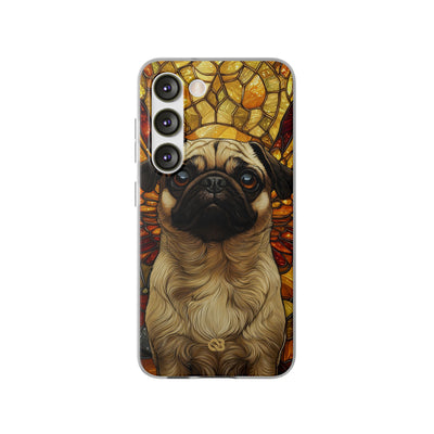 Amber Pug Divinity · Soft Phone Case for Samsung