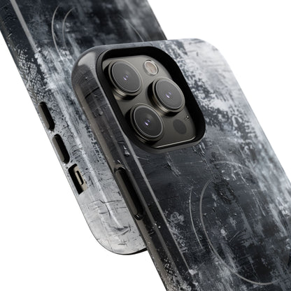 Texturiertes Blackscape iPhone 14 Pro Max Case - Tough+