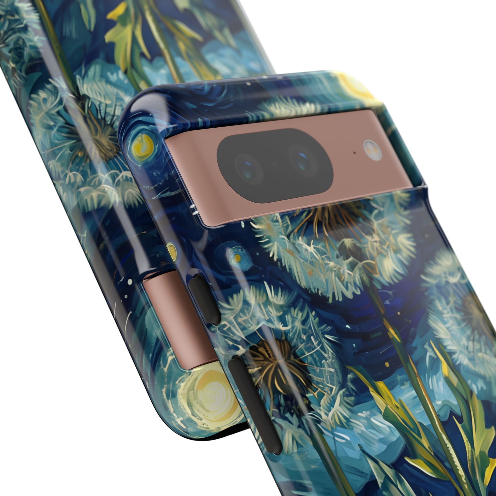 Starry Dandelion Swirl · Tough Phone Case for Google Pixel