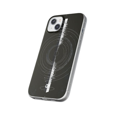 Black Lite Phone Case for iPhone - Obsidian Orbital Signal