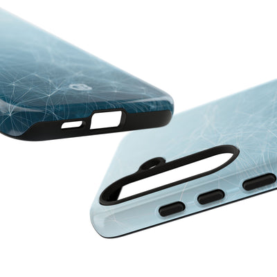 Teal Tough Phone Case for Samsung - Arctic Digital Nexus